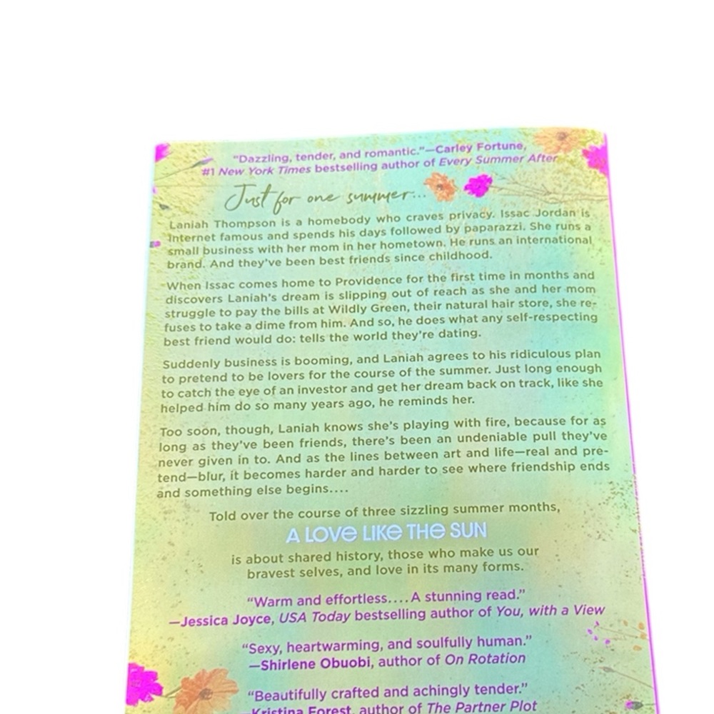 A Love Like the Sun Book - Picture 2 of 5